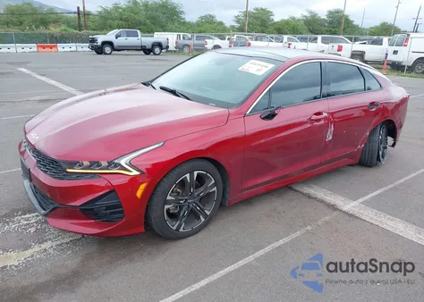 2022 Kia K5 Gt-Line z USA, uszkodzony, nr VIN 5XXG64J27NG116760